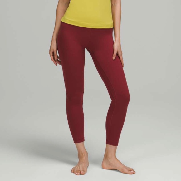 NWOT Lululemon Align High-Rise Pant 25" in Mulled Wine Size 2 - Picture 1 of 4